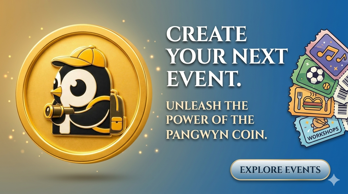 Create your next event with the Pangwyn Coin